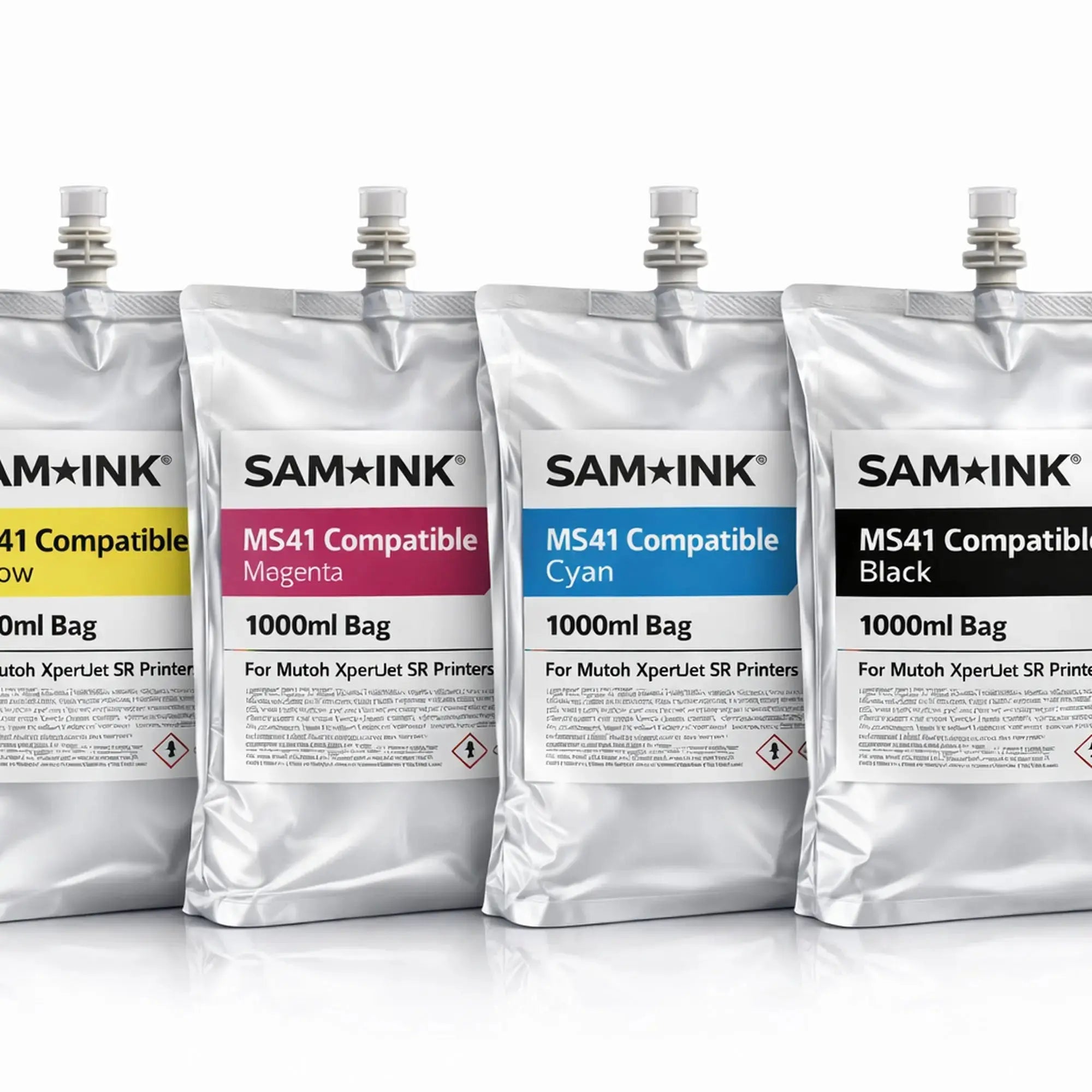 Mutoh MS41 Compatible Eco-Solvent Ink 1000ml | SAM☆INK® USA