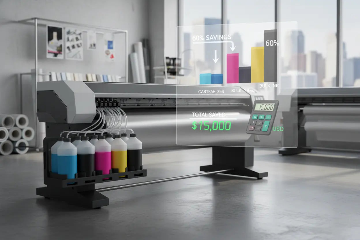 How to Cut Eco-Solvent Ink Costs by 50%