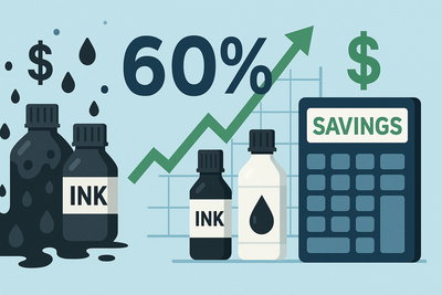 How to Reduce Ink Costs by 60% Without Sacrificing Print Quality