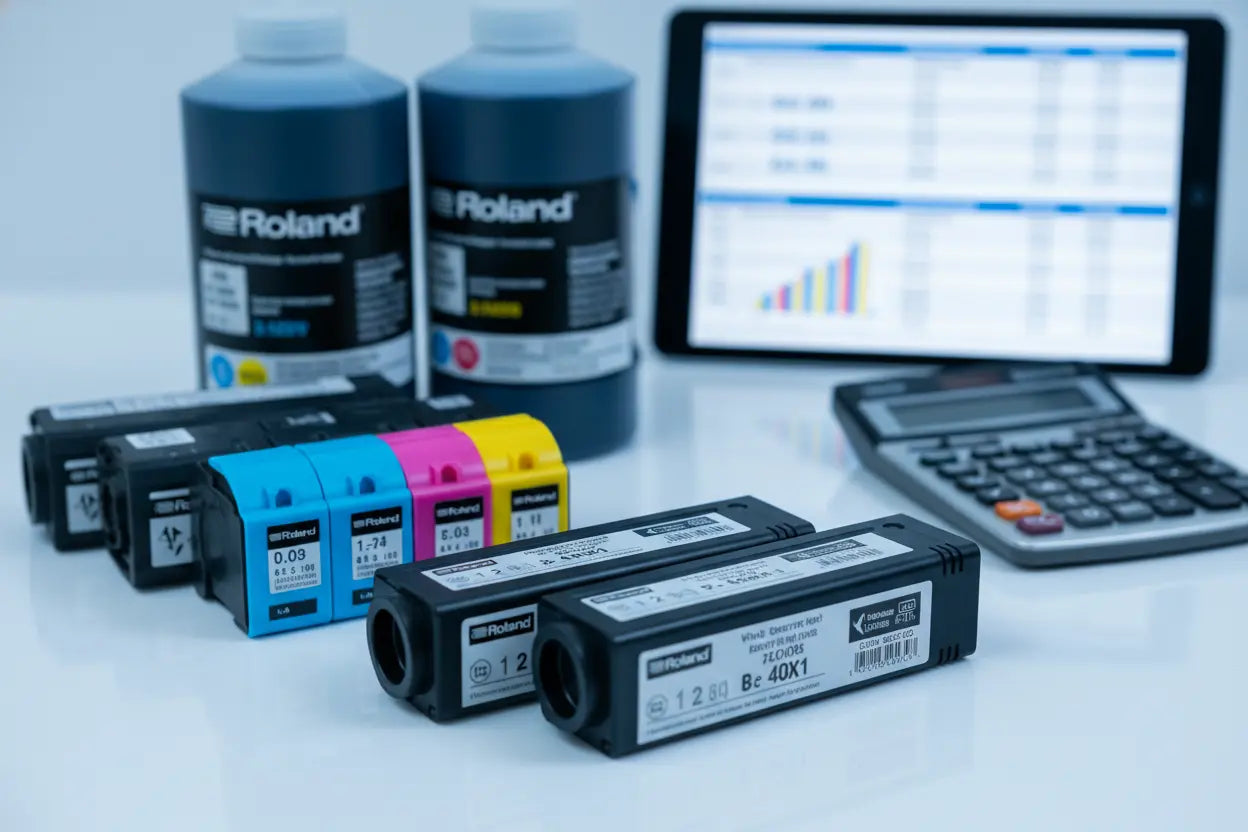 Roland Ink Cost Per Print: OEM vs Compatible Analysis (2024) – SAM★INK®