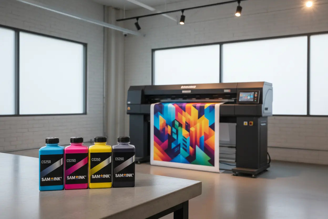 SAM★INK® CS250 Eco-solvent Ink for Mimaki JV100-160 | Review & Specs