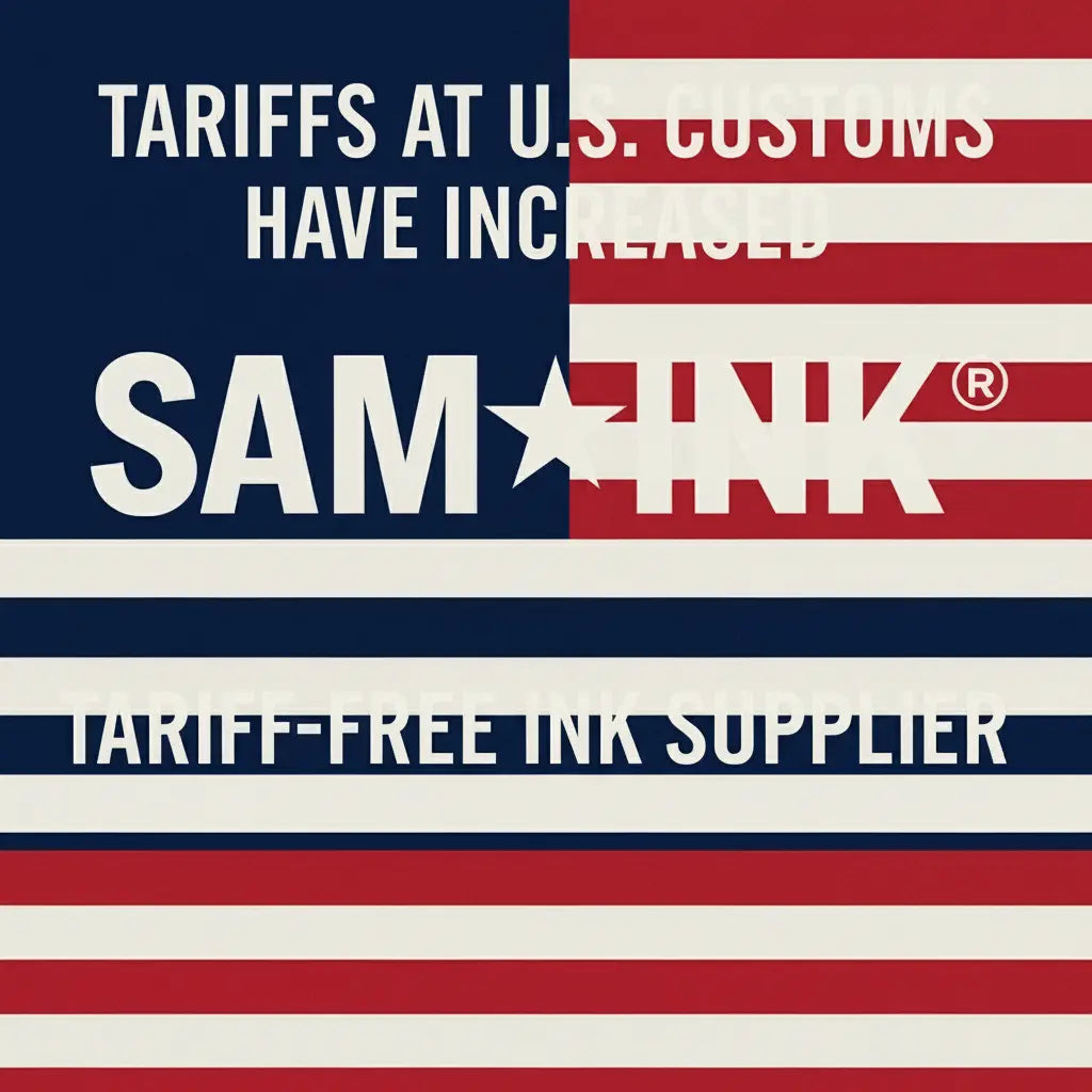 Tariff-Free SAM★INK® Printing Inks: Navigate 2025 Trade Challenges