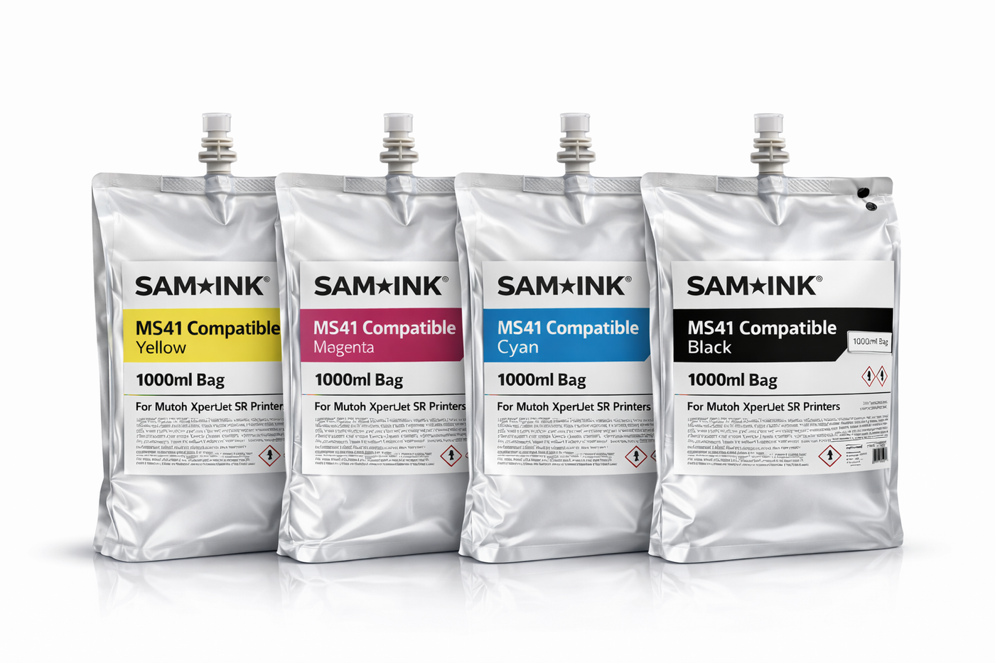 Mutoh MS41 Compatible Eco-Solvent Ink 1000ml | SAM★INK® USA