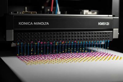 Konica 512i Printhead in Action